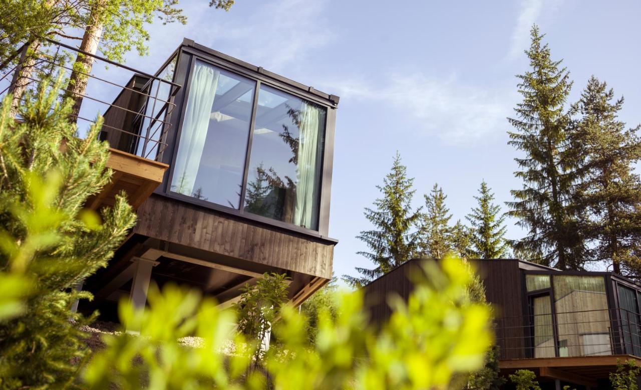 Skyview Chalets Am Camping Toblacher See Kültér fotó