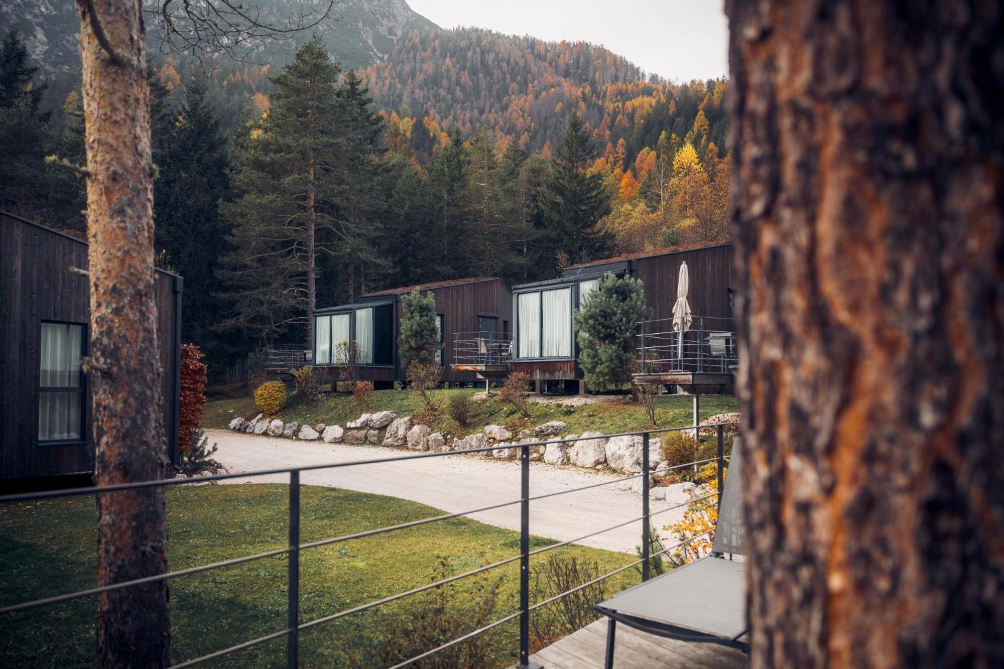Skyview Chalets Am Camping Toblacher See Kültér fotó